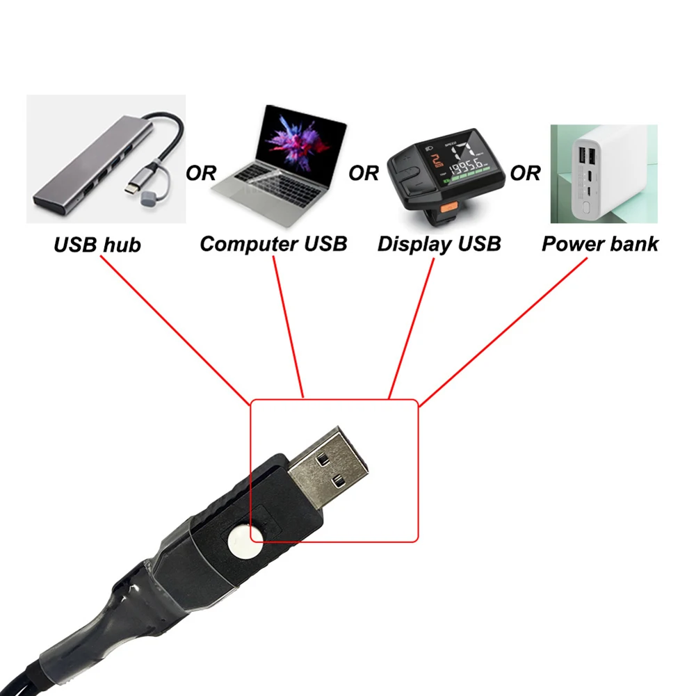 

USB-кабель для электровелосипеда BAFANG M600 M510