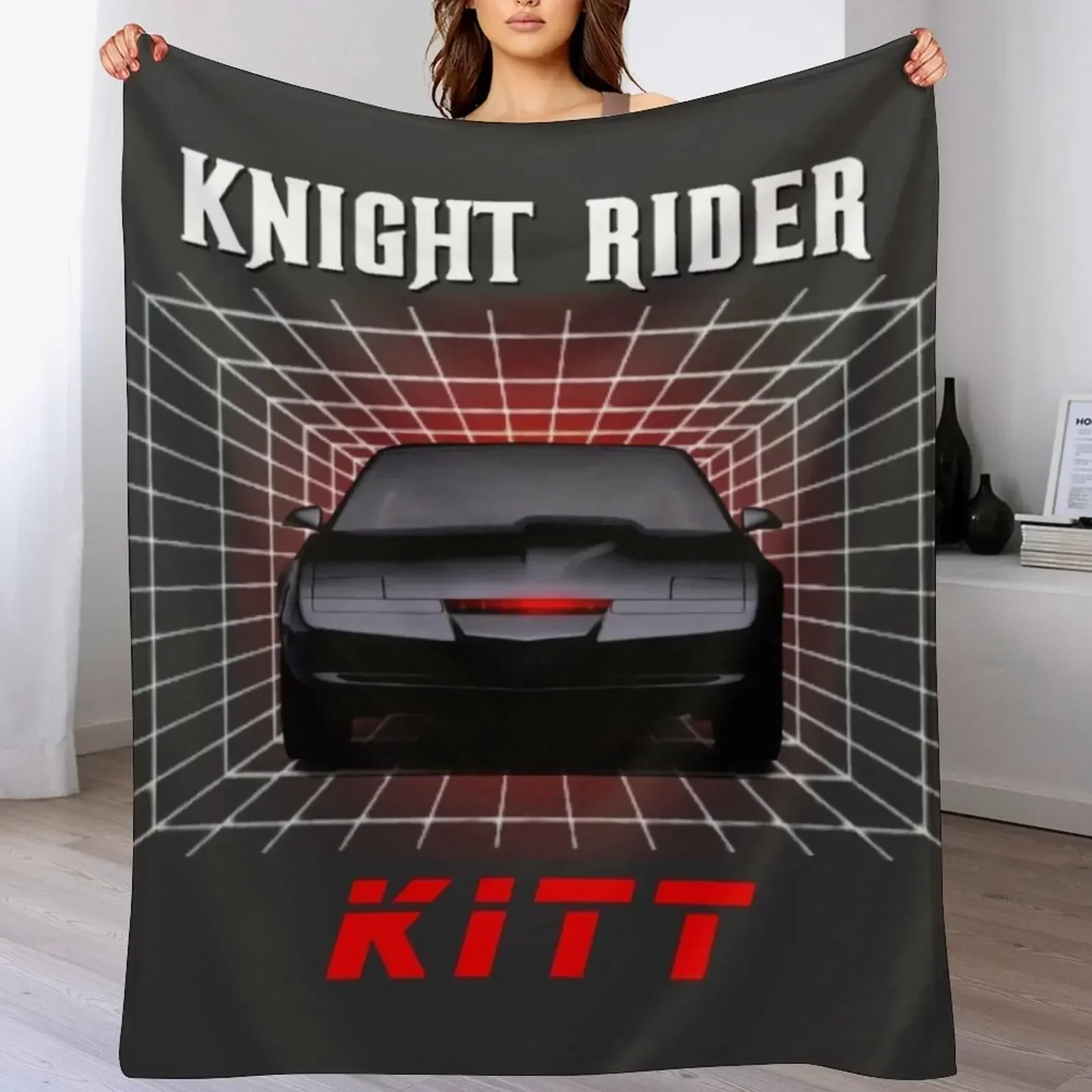 K2000 knight rider Throw Blanket Luxury Designer Shaggy Blankets