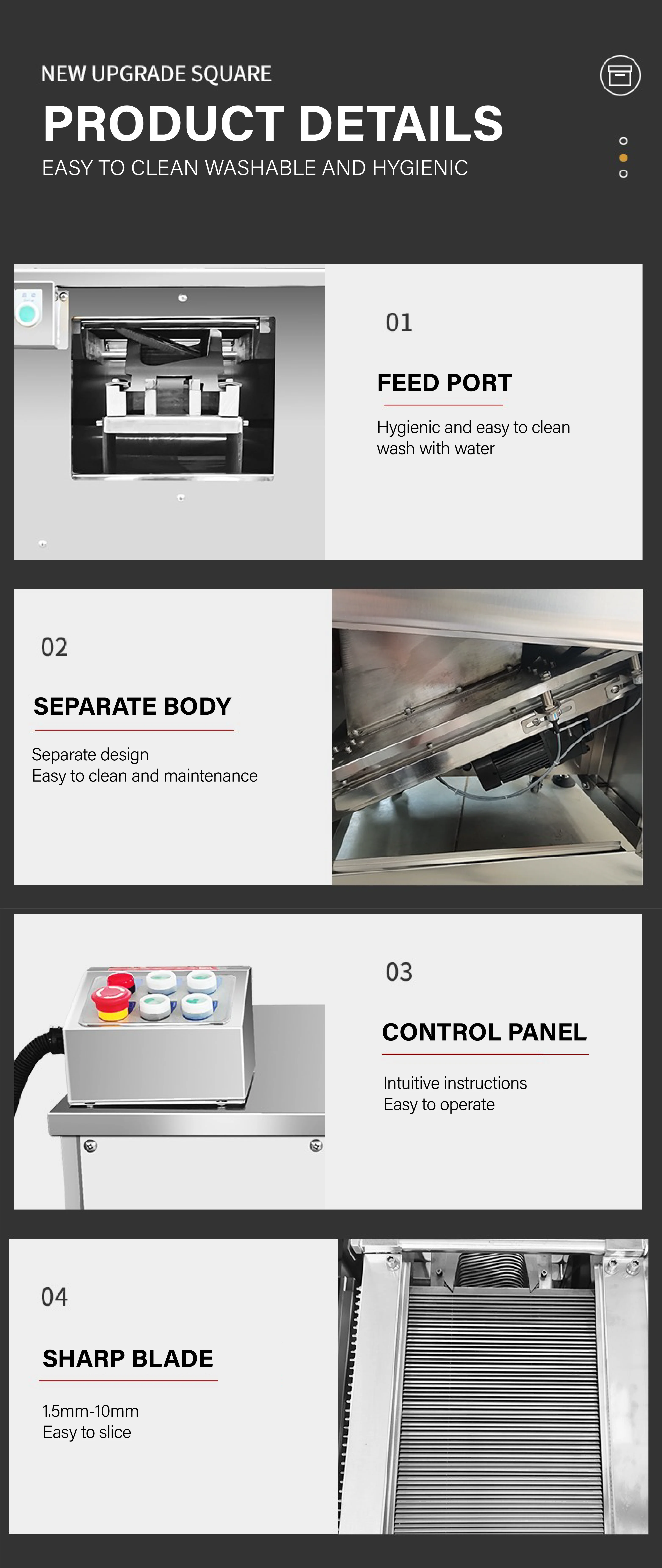Заводская ломтерезка для рыбы лосося живота говядины наклонный нож супертонкий