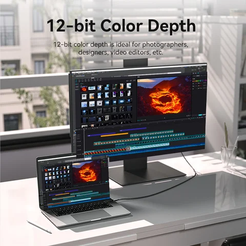 Vention USB C к HDMI кабель 8K для MacBook