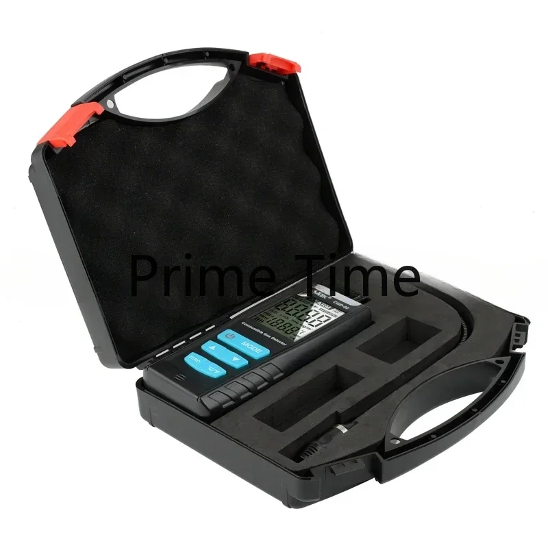 Портативный детектор утечки горючего газа Mestek для CH4 CO C2H6