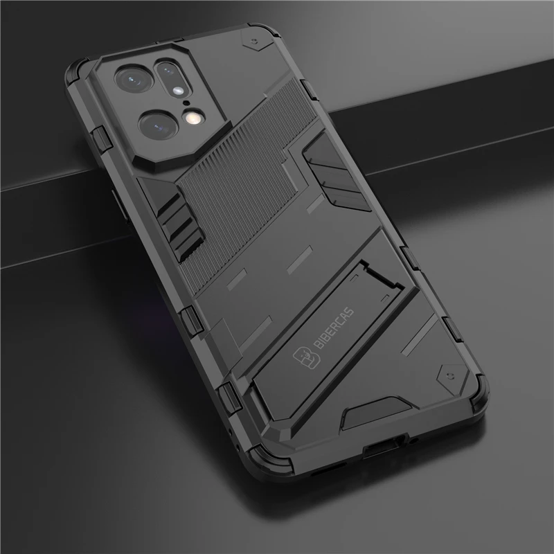 Phone Holder Case For Oppo Find X5 Pro Case Bumper Armor PC Full Cover For Oppo Find X5 Pro Case For Oppo Find X5 FindX5 X3 Pro