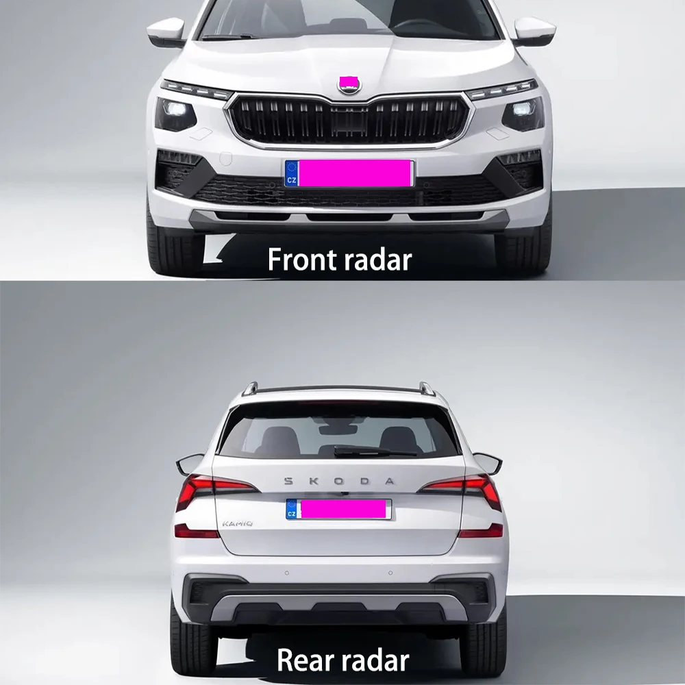 Система помощи датчику парковки OEM резервная радарная звуковая система для Skoda