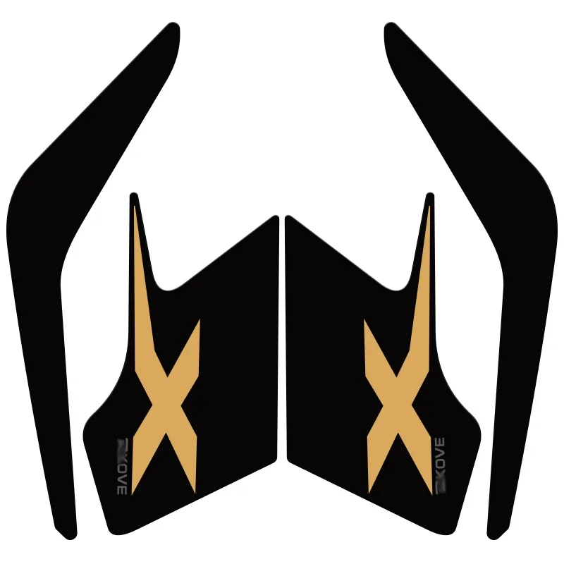 Для Colove 500X 525X KY500X KY525X мотоциклетная накладка на бак протектор кожаная наклейка с