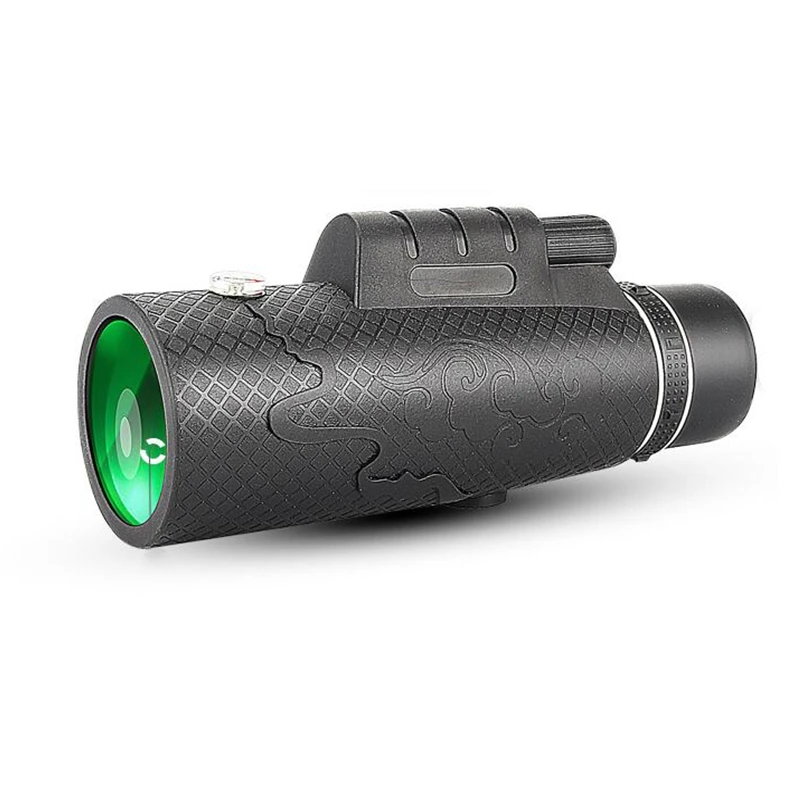 

Moge 60x60mm Monocular Low-light Night Vision Non-infrared Concert High-power HD Green Film Telescope