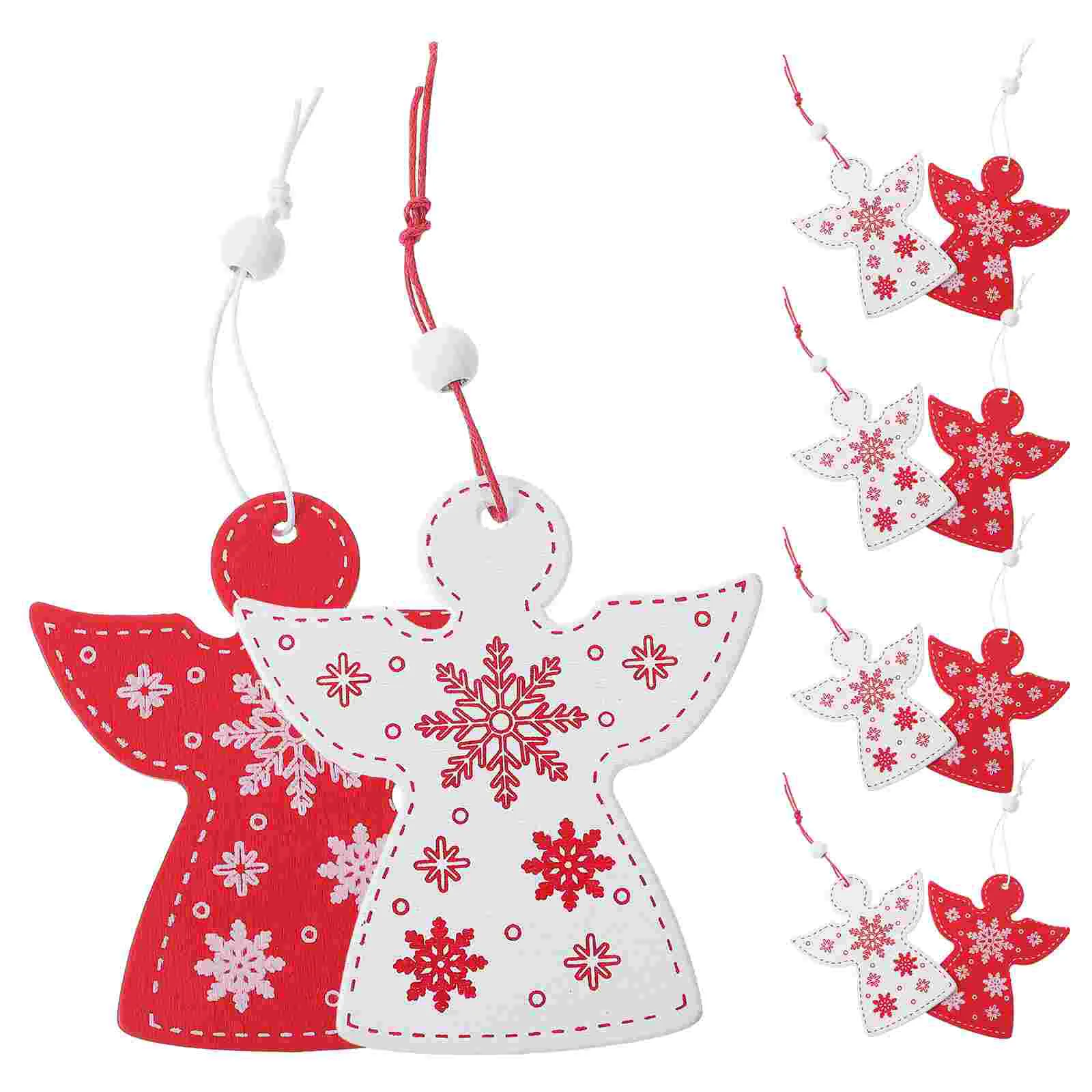 

Xmas Tree Pendants Hanging Decor Christmas Angel Ornament Ornaments Scene Layout Supplies Party Props Decorations