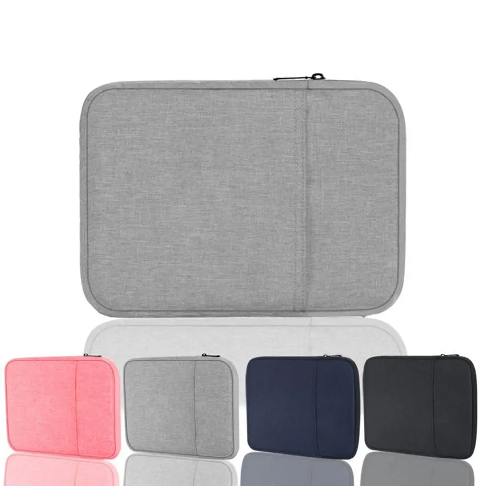 

Laptop Phone Protective Pouch Cover Bag Large Sleeve Tablet Capacity Shockproof 6/8/10/11 Universal Fashion Inch Case 4colors
