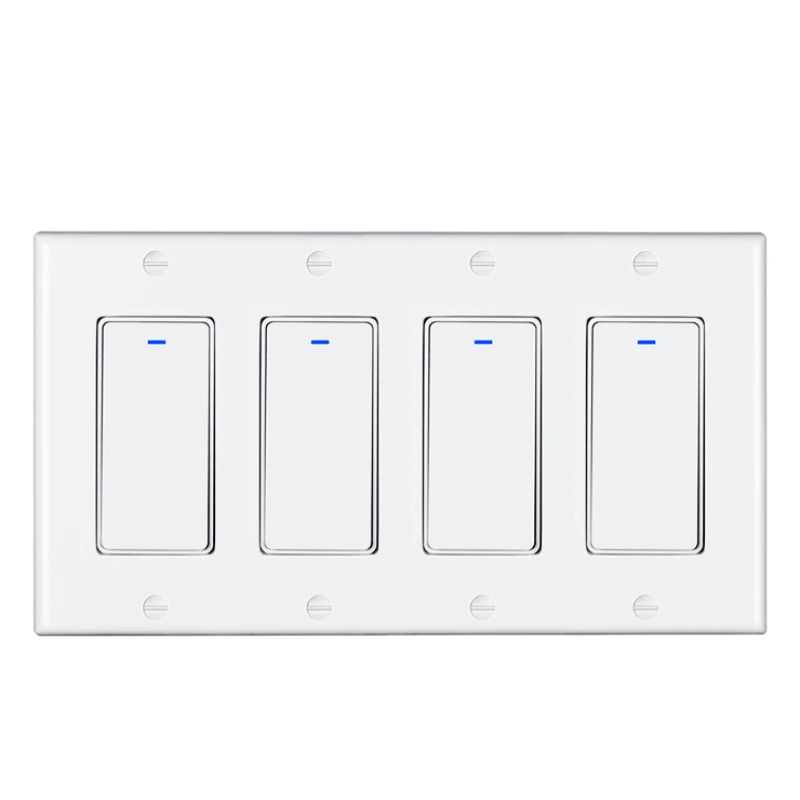 

Smart Switch Smart Home Automation 4 Gang Wall Switch