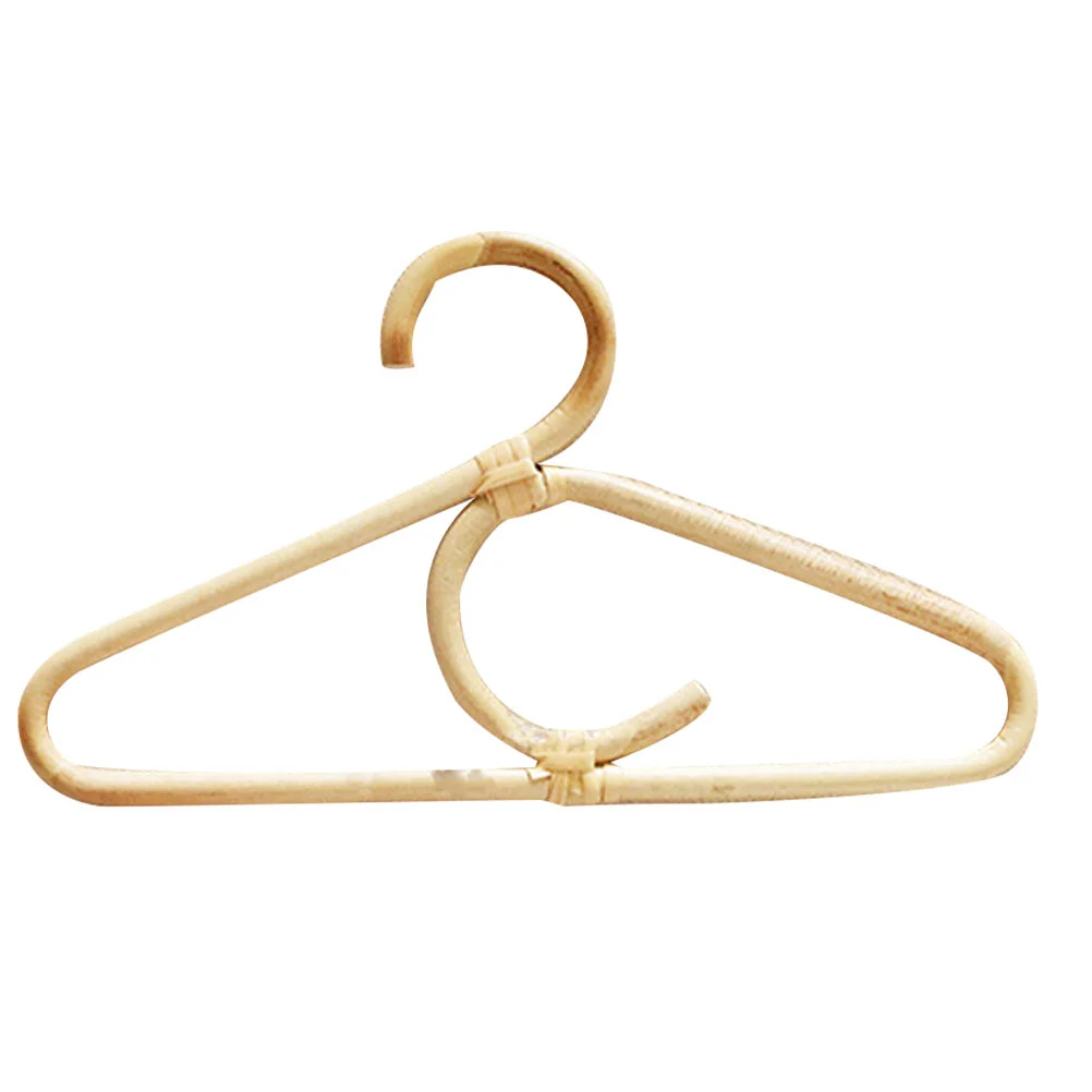 

Hanger Kids Baby Clothes Hangers Clothing Rattan Dress Wall Hooks Decor Room Child Rack Drying Closet Wood Garment Newborn
