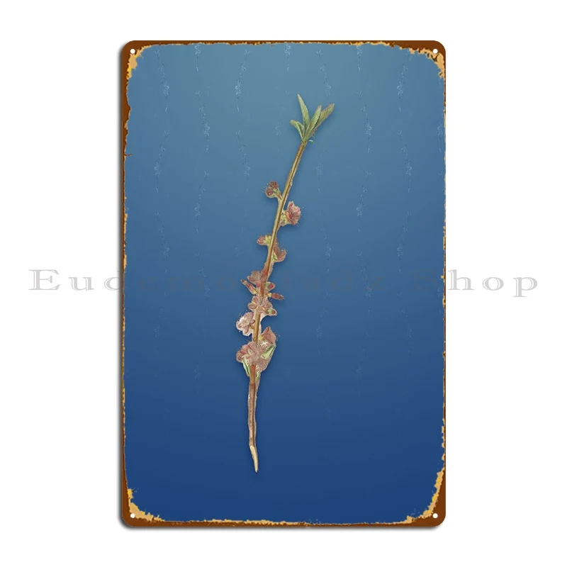 

Винтажный Персиковый Цветок, металлический знак, украшение для клуба, Настенный декор, персонаж Жестяная Табличка на гараж постер