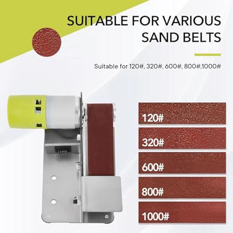 Ленточная шлифовальная машинка электрическая точилка для ножей с регулируемой