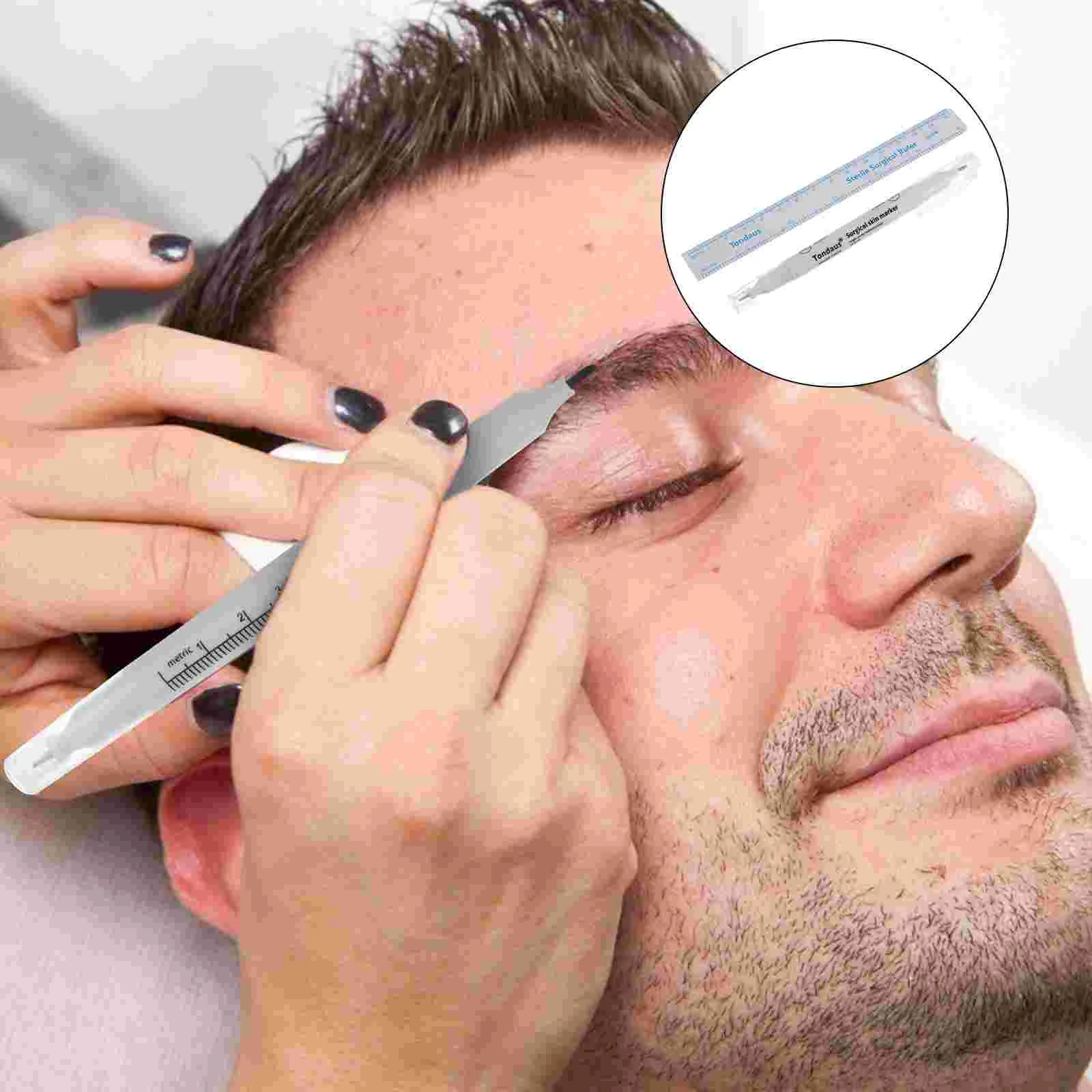 

Тату-маркер с двумя головками, 10 шт.