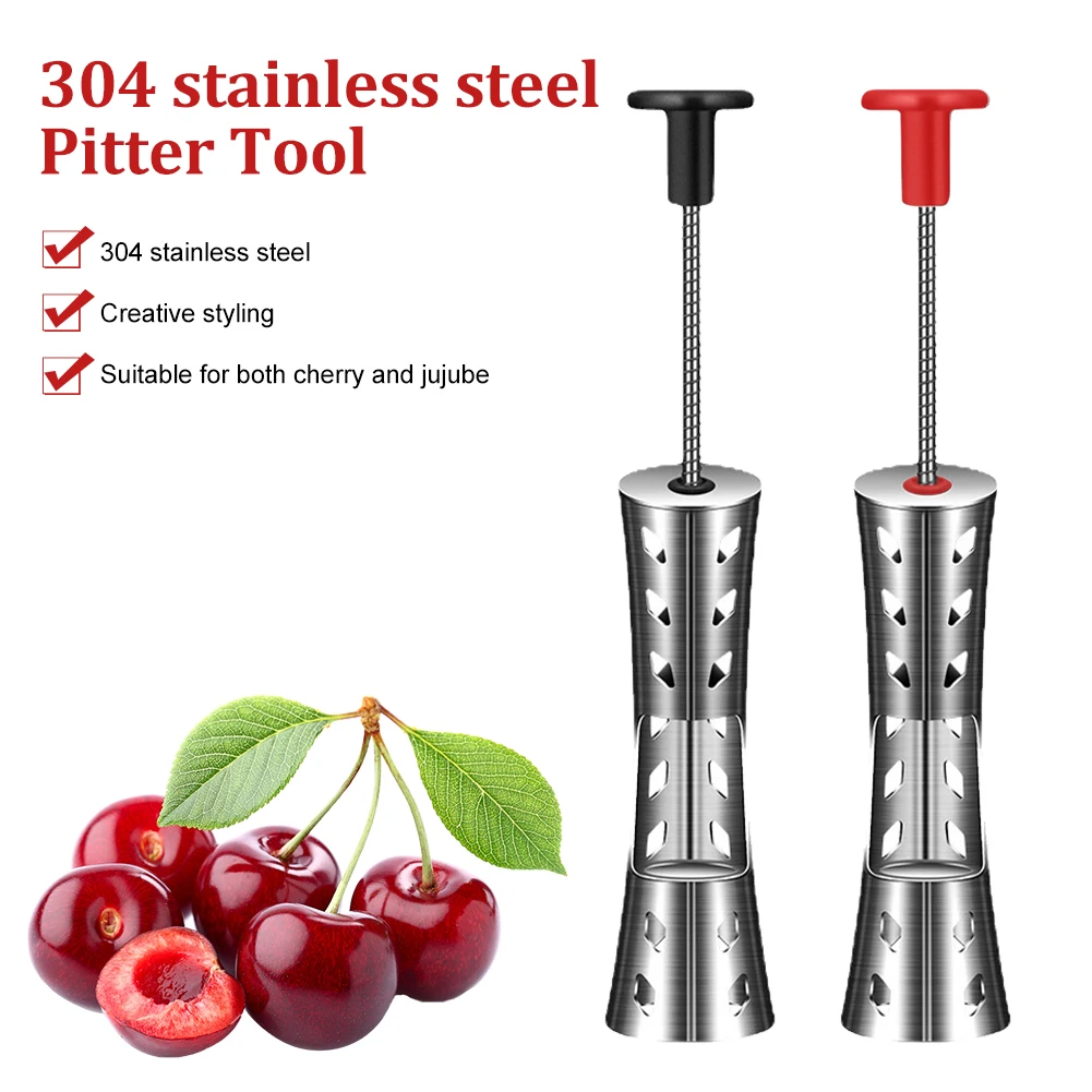 

Cherry Fruit Kitchen Pitter Remover Olive Corer Seed Remove Pit Tool Gadge Vegetable Salad Tools Kitchen Cooking Accessories