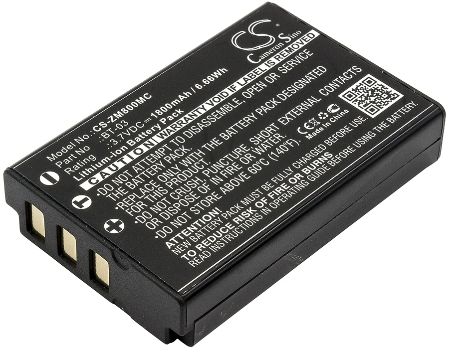 

Кэмерон китайско камера Литий-ионная аккумуляторная батарея 1800mAh для BT-03 Xiaomi Q8 рекордер Бесплатные инструменты