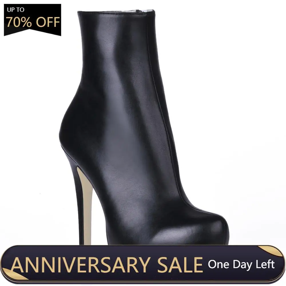 

Sexy Party Stiletto High Heel Platform Women Mid-Calf Boots Bottes Mi-Mollet Femmes Talon Haut Aiguille Fete Mode YJ3463BT-a1