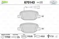 

Store code: 670143 for brake pad rear GIULIETTA 10
