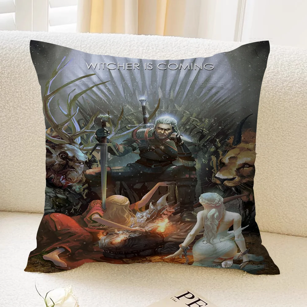 Hot-The-W-Witcher-Game персонализированная картина текст домашние декоративные подушки