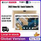 Планшет на Android 10,1, четыре ядра, экран 9,0 дюйма, 2 Гб + 32 ГБ
