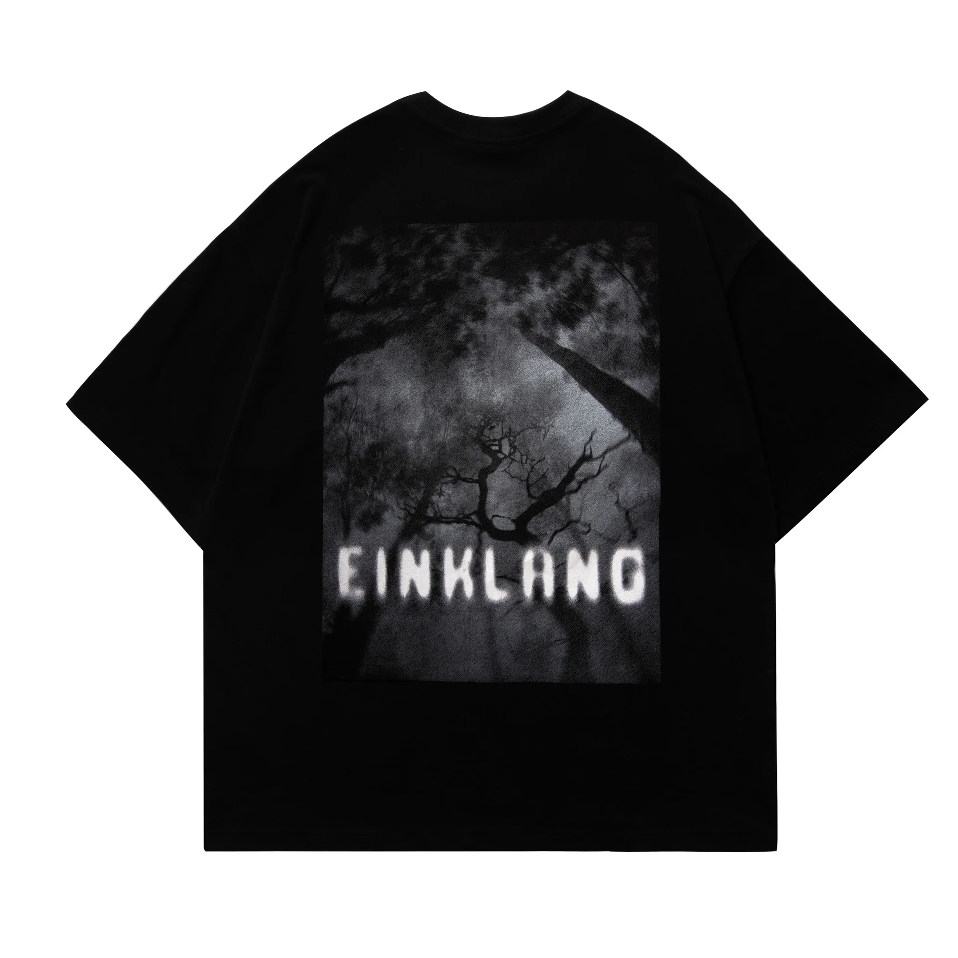 

High Street Short Sleeve T Shirt for Men West Coast Hip Hop Tshirt Dark Abstract Casual Couple Half Sleeve Men's Clothes Y2k Top