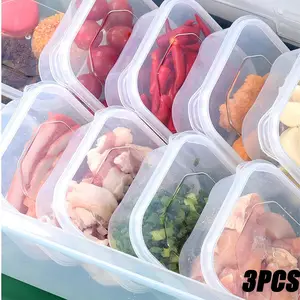 2pcs Meal Prep Container Strong Toughness Container for Ginger