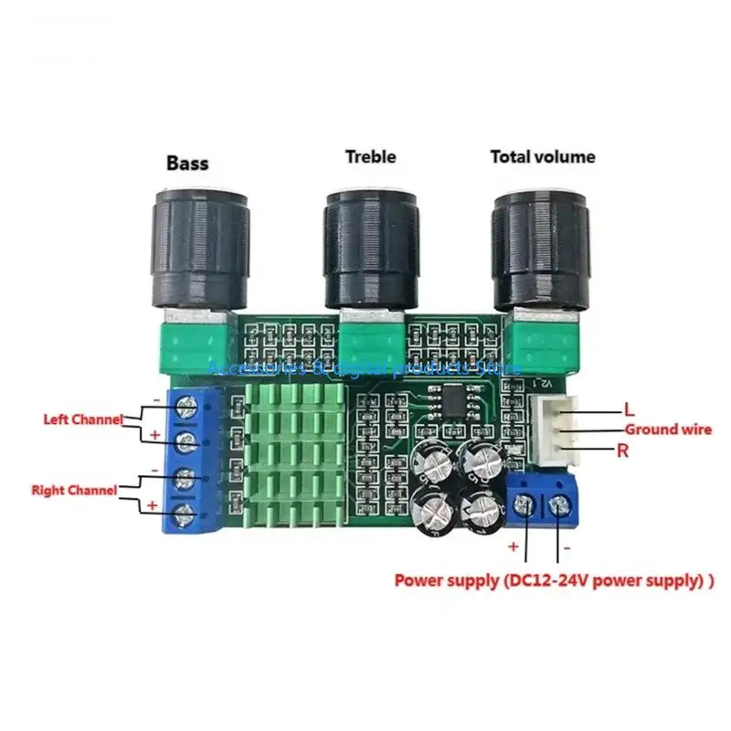 Фото 77JD TPA3116D2 80Wx2 Модуль усилителей стереовыхода для захватывающего прослушивания №3