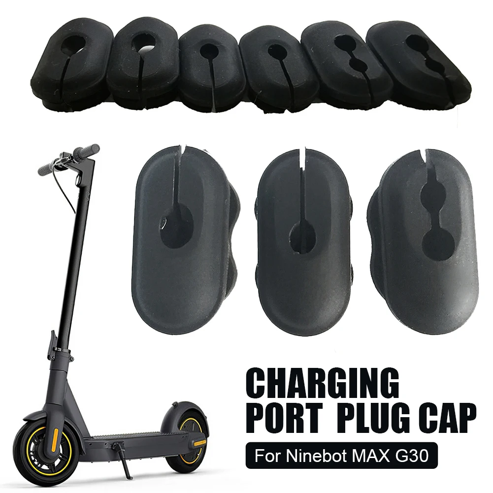 

6Pcs Electric Scooter Cable Plugs For Ninebot G30 Max Lightweight Sealed Silicone Wire Buckle Electric Scooter Accessories Parts
