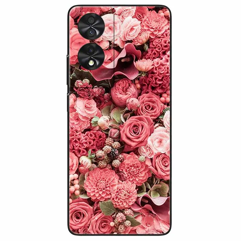 Для TCL 40 NxtPaper 4G чехол 6 78 ''модный мраморный Мягкий силиконовый из ТПУ для