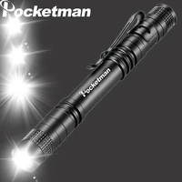 pocketman 2022 upgrade portable powerful mini pen flashlight small flashlight waterproof pocket flashlight linterna long life