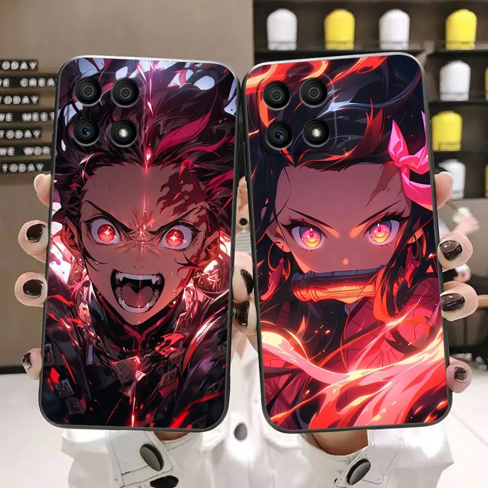 

Kimetsu No Yaiba Tanjiro Nezuko Phone Case For Honor 9X 9 8 8X Max 90 80 70 60 50 30 20 10 10I NOTE 10 Lite Pro Case Shell Funda