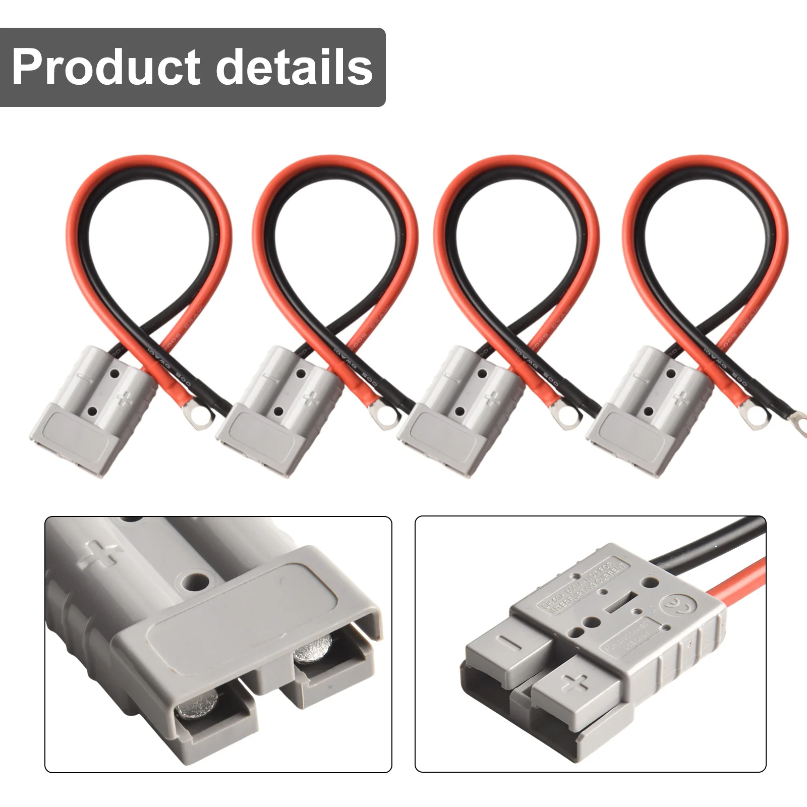 Разъем для зарядного устройства вилочного погрузчика упаковка из 4