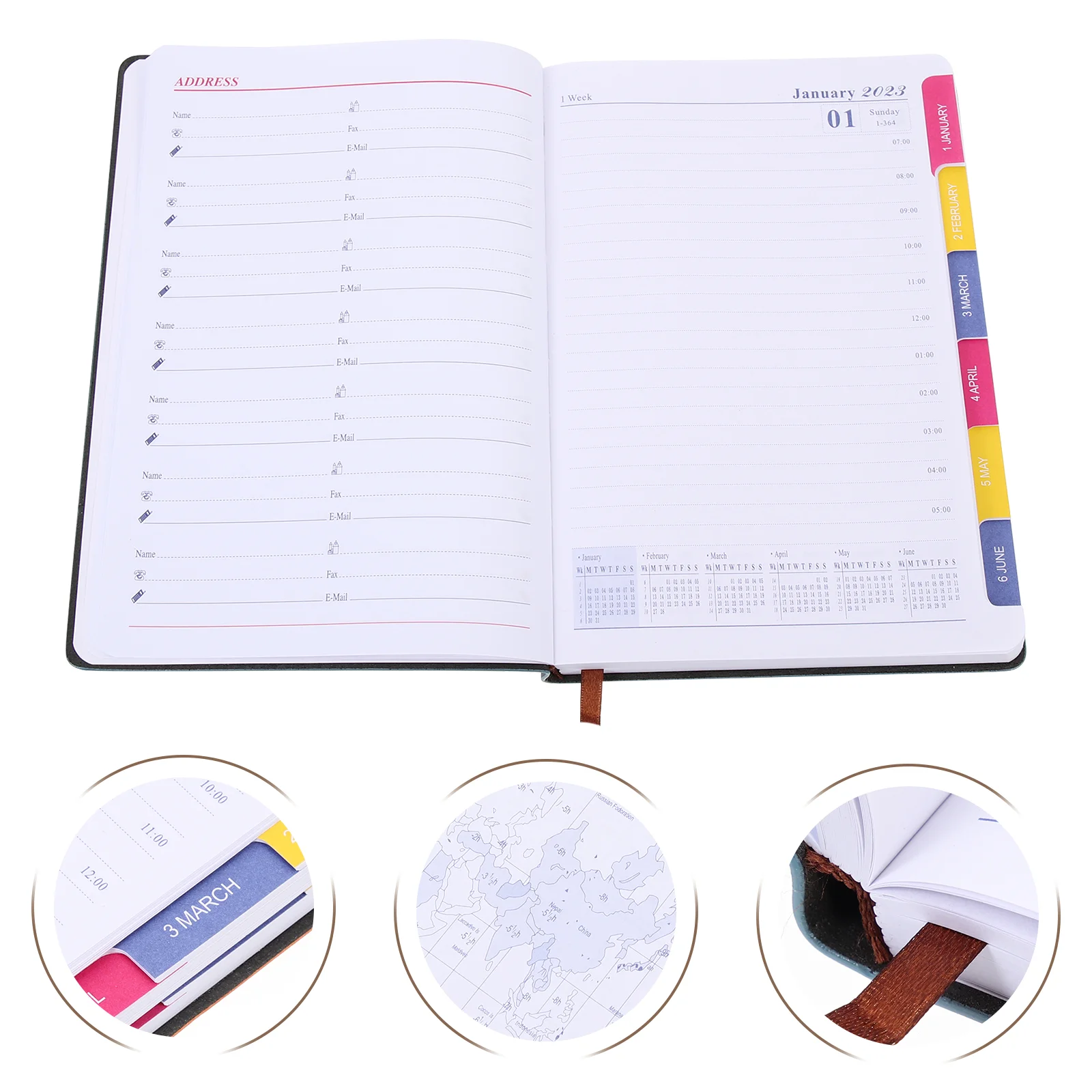 

Planner 2023 Daily Book Monthly Notebook Calendar Appointmentdo List Weekly Academic Journal Schedule Agenda Undated Notepad