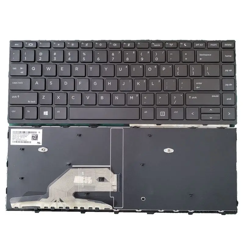 

New Keyboard for HP ProBook 430 G5 440 G5 445 G5 US Black Frame No backlit