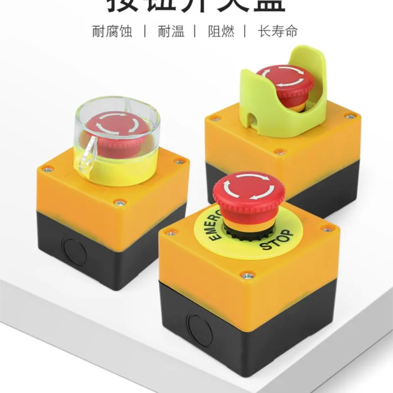 Красный знак аварийной остановки 22 мм гриб выключить кнопочный переключатель NO + NC AC660V/10A LAY37-11ZS