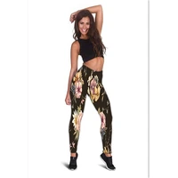 2022 springsummer leggings tight and comfortable versatile floral printed leggings casual sports yoga pants women leggings