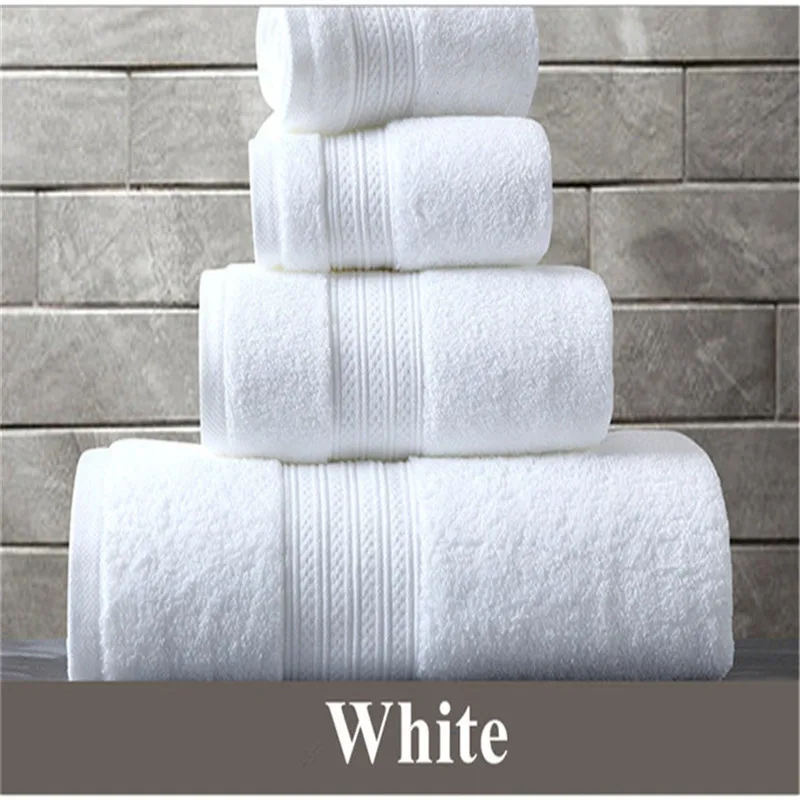 

150*80cm 100% Pakistan Cotton Bath Towel Super absorbent Terry Bath face towel Large Thicken Adults Bathroom Towels