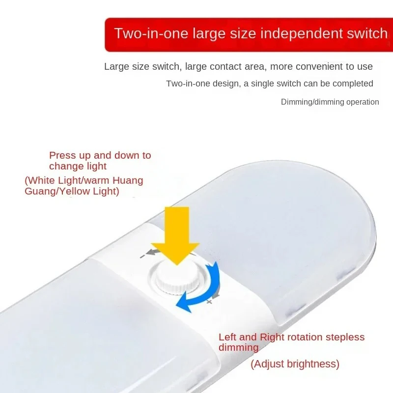 Светодиодный потолочный светильник для автодома с тремя цветами безэлектродный