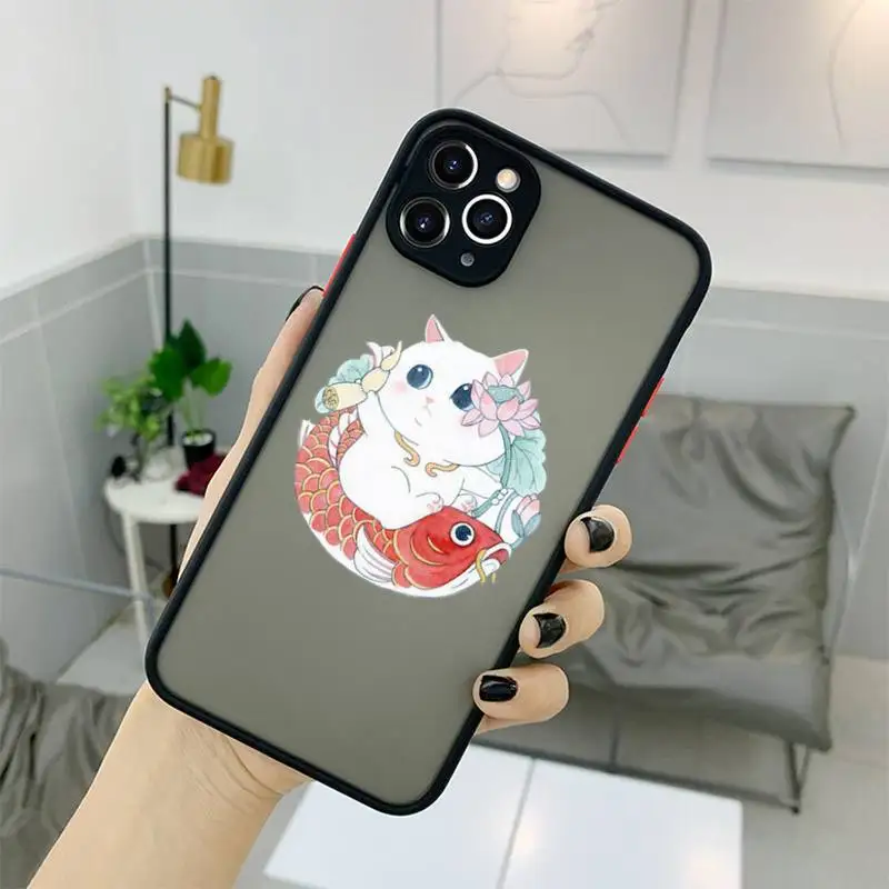 Матовый Прозрачный чехол для iphone 11 12 13 7 8 plus mini x xs xr pro max |
