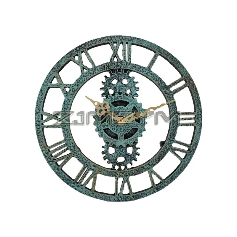 12-дюймовые настенные часы с римскими цифрами водонепроницаемые уличные на