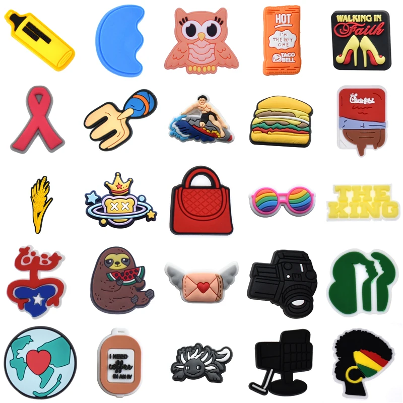 

Shoes Accessories Decorations for Crocs Women Charm Set Jeans Packs Para Pins Gifts Kids Wholesale Bulk Girl Shoe Charms Boy Men