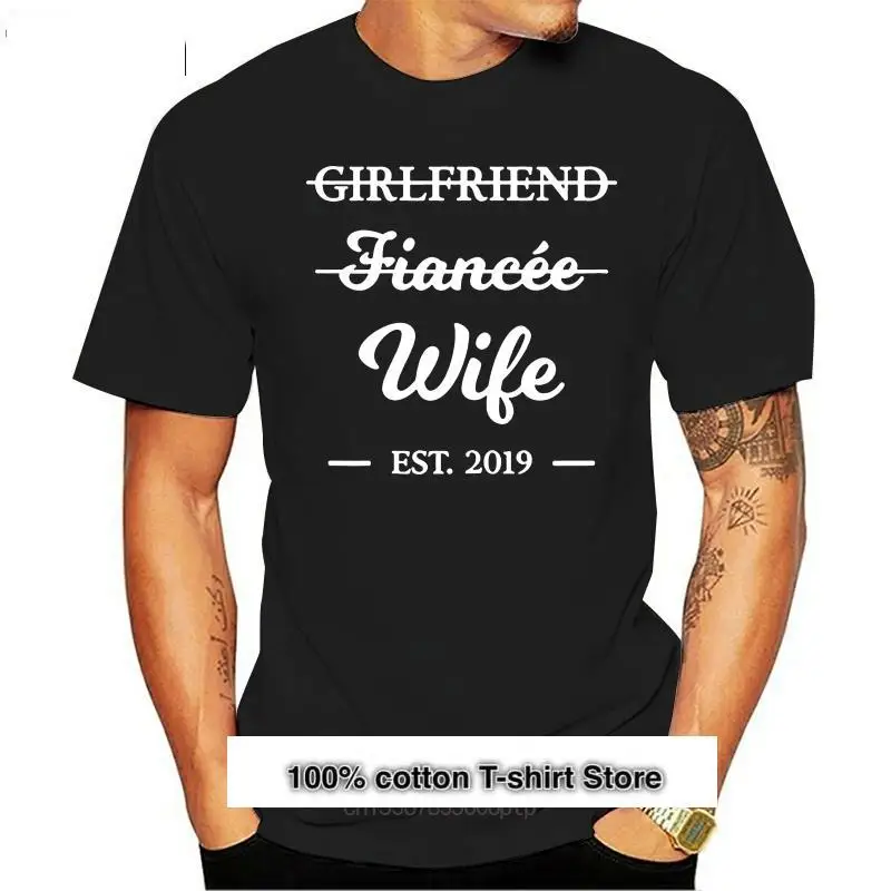 

Camiseta negra для женщин, невесты, невесты, esposa, свадебный подарок impreso, 2021