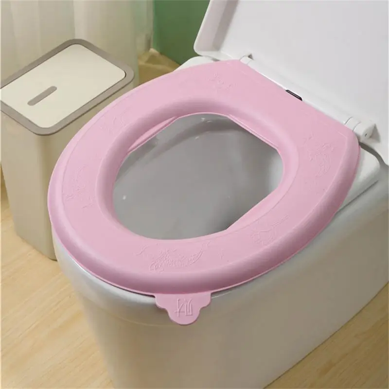 

Universal All Season Closestool Cover Moisture-proof Bathroom Toilet Pad Washable Waterproof Toilet Seat Cover Mat Winter Warm