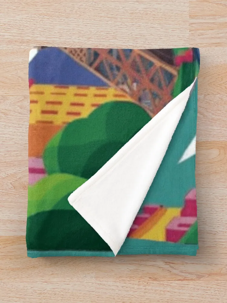 Красочное одеяло для эфилаза пляжное однополярное дивана-кровати