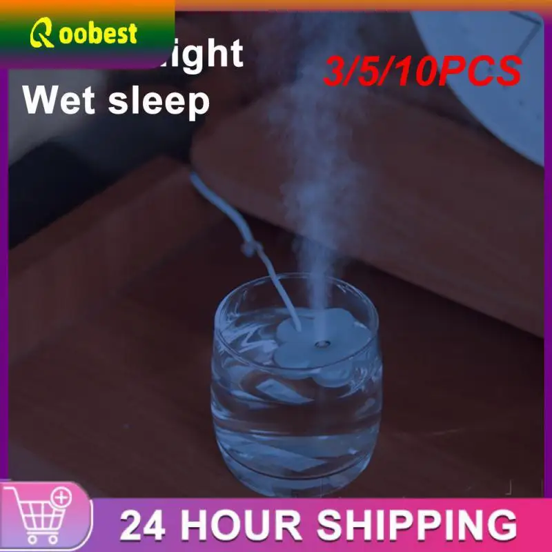 

3/5/10PCS Portable Nano Mist Flower Humidifier Car Air Fresher Fragrance Sprayer Usb Air Humidifier Water Mist Diffuser