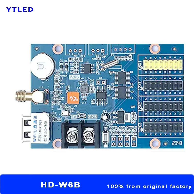 Карта управления Huidu HD-W6B W6B для одного двухцветной светодиодной панели дисковый