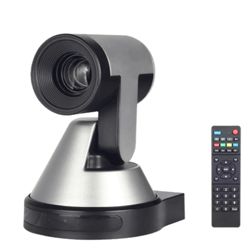 

Optical Zoom PTZ Camera USB Full HD 4K Video Conference Camera Fit For Meeting Church Broadcast Live Streaming (A)US Plug