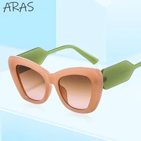 vintage cat eye sunglasses women jelly colour gradient sun glasses for ladies 2022 fashion luxury brand cateye sunglass female