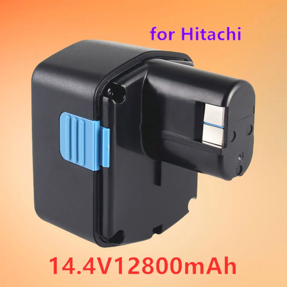 

2022 12800mAh rechargeable battery for Hitachi 14.4V EB1414S EB14B EB1412S CJ14DL DS14DVF3 NI-CD WH 14DAF2、WH14DH、 WH14DL，WH14DM
