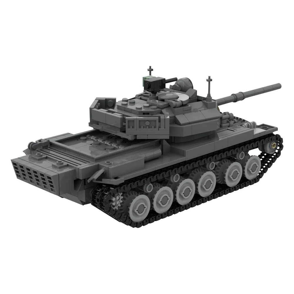 Фото MOC Centurion mk. 5/1 танк, строительные блоки, модель Второй мировой войны, армия, военный танк, оружие, кирпичи, сборка, игрушки, подарки на день рождения для детей №3