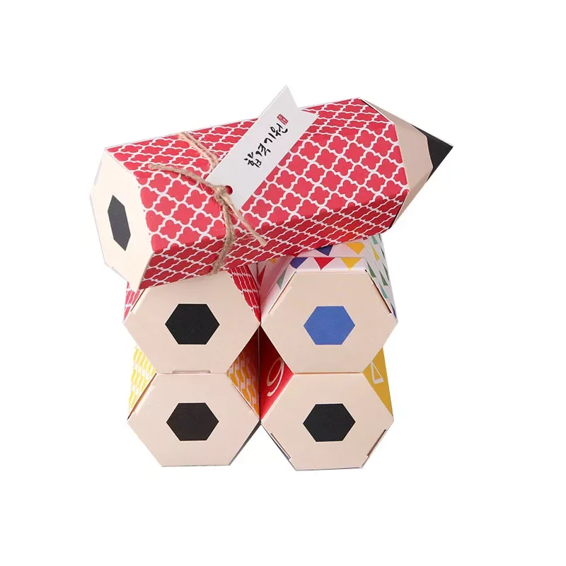 

Pencil Gift Box For Candy Party Present Graduation Gift Favor Boite Dragees Bonbonniere Souvenir Packaging Boxes