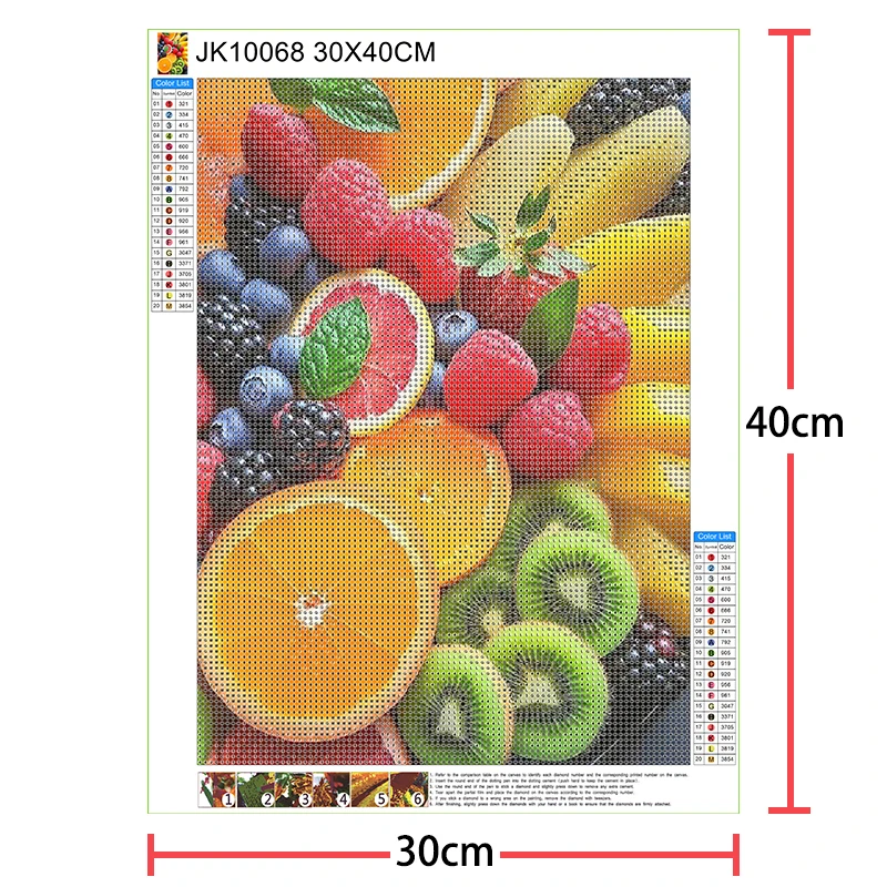 Фото Новые 5D Diy алмазные картины 30x40 см мозаика настенная алмазная живопись наборы вышивка полный кристалл аксессуары новинка 2025 краска №2